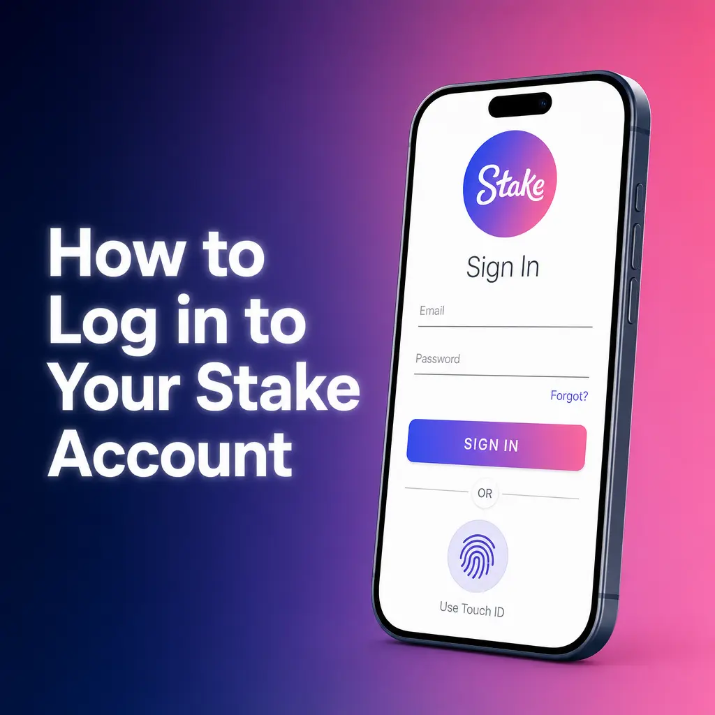 How to Log in to Your Stake Account