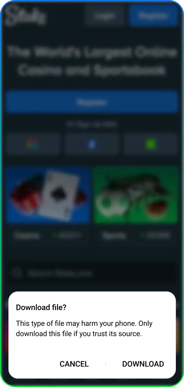 Confirm the Download if Prompted