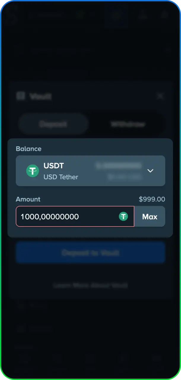 Send funds from external wallet
